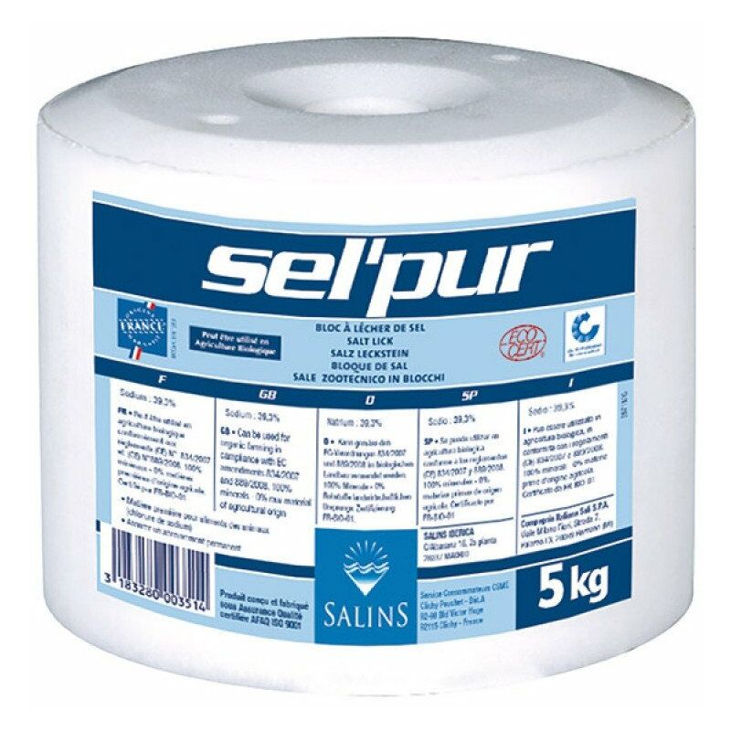 [714020] SODI BLOC DE SEL PUR 5kg