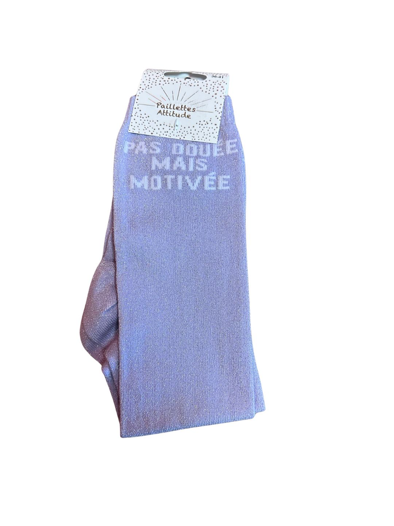 CHAUSSETTE PAILLETÉ ÉQUITATION 36-41