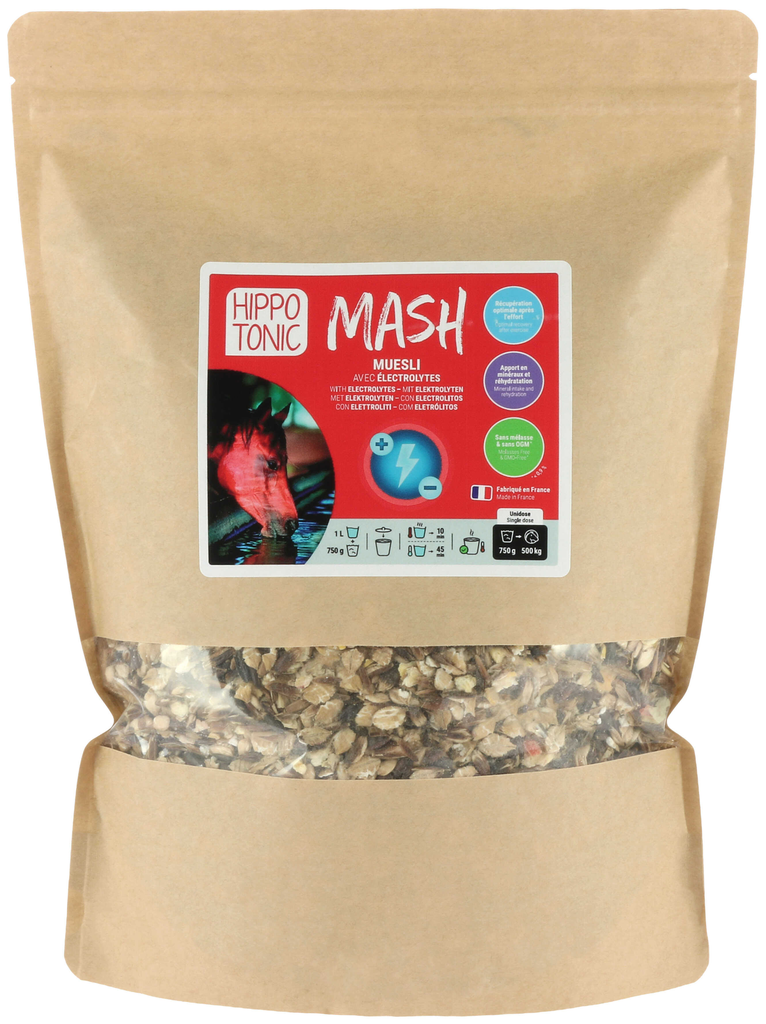 Mash HIPPOTONIC - EK-Muesli + électrolytes 750g
