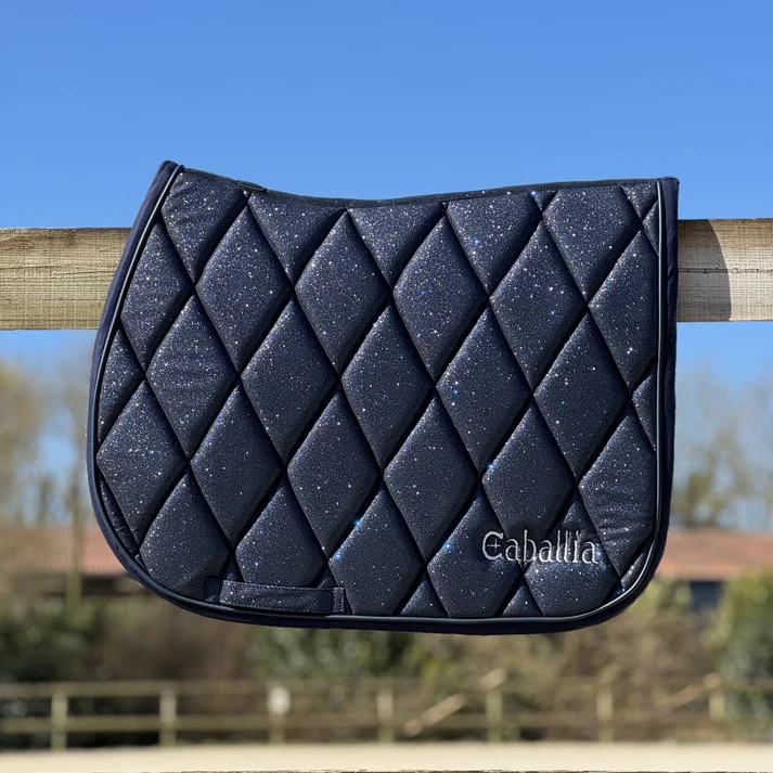 Tapis de selle CABALLIA (marine)