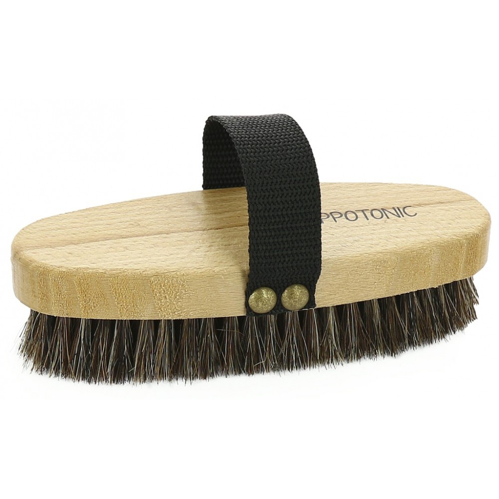 [700594] Extra Soft Horse Riding Brush Hippotonic